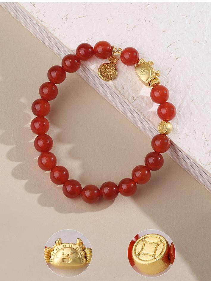 Handmade Tibetan Buddhist mala bracelet featuring natural agate beads with 925 silver and copper accents. This sacred jewelry art embodies traditional Tibetan craftsmanship for meditation and spiritual practice.