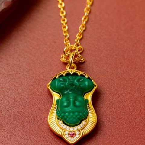DIY spiritual Buddha and Guanyin pendant necklace, handmade jewelry inspired by Tibetan Buddhist Jewelry Culture and Jewelry art