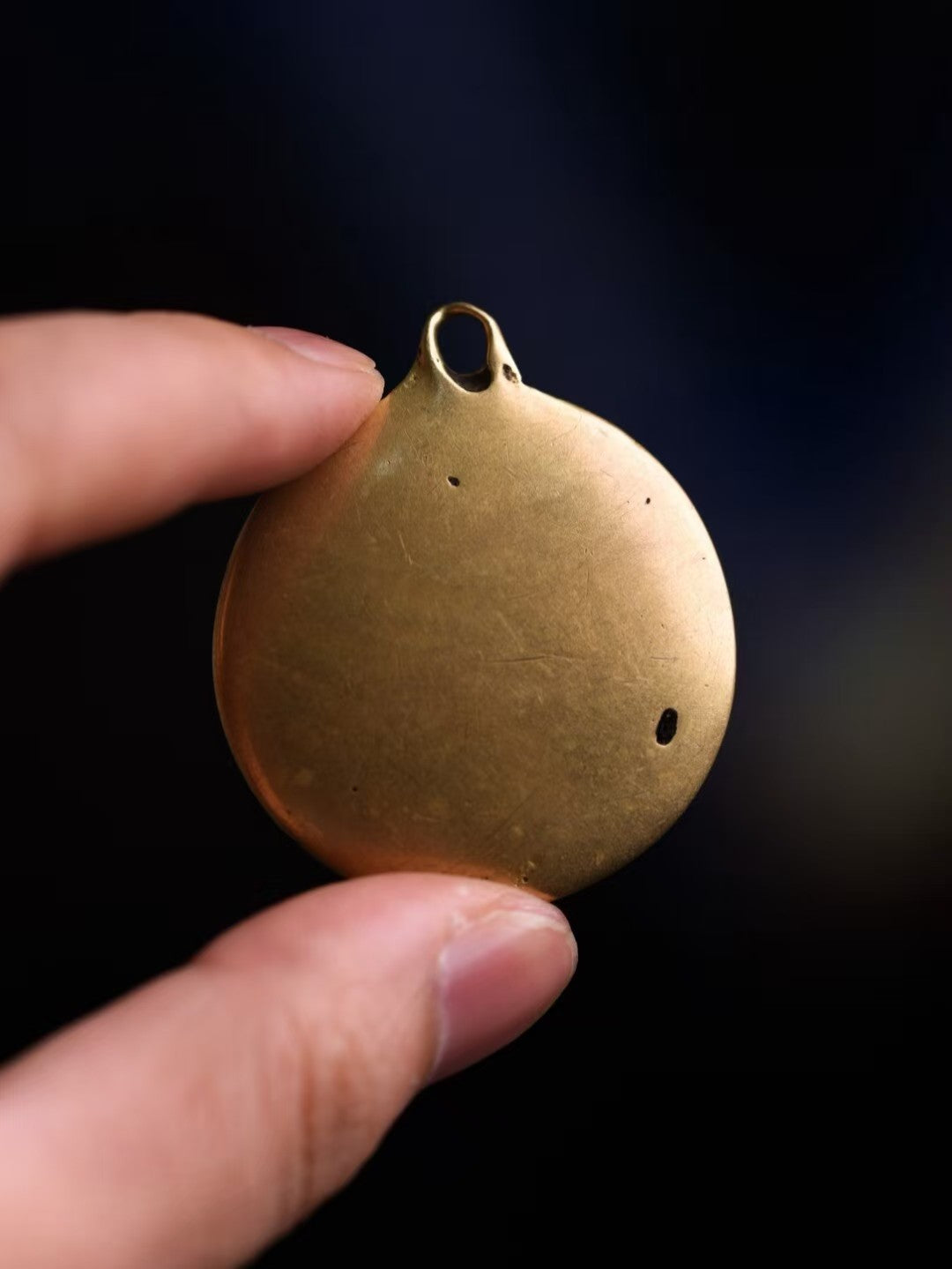 Ancient Tibetan Bagua talisman pendant reflecting Tibetan Buddhist jewelry culture and sacred geometry jewelry art.