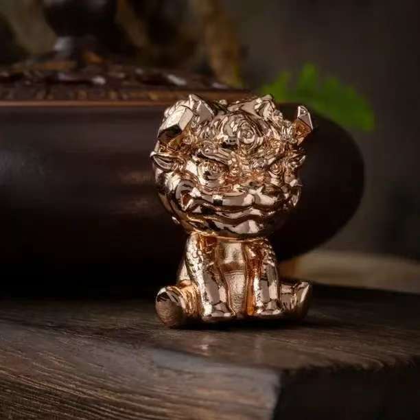 Handcrafted copper Buddhist Yamantaka pendant inspired by Tibetan Buddhist jewelry culture, meaningful jewelry art for daily wear or meditation.