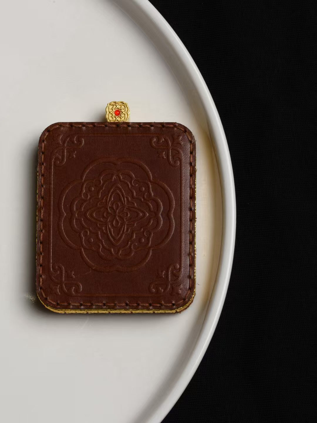 Spiritual Manjushri Buddhist pendant inspired by Tibetan Buddhist jewelry culture, ideal for meditation and daily wear.