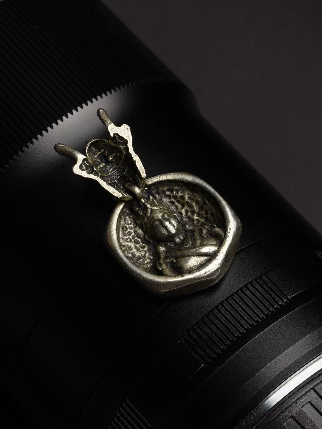 Zaki Lhamo guardian pendant inspired by Tibetan Buddhist jewelry culture, worn for love, protection, and inner harmony.