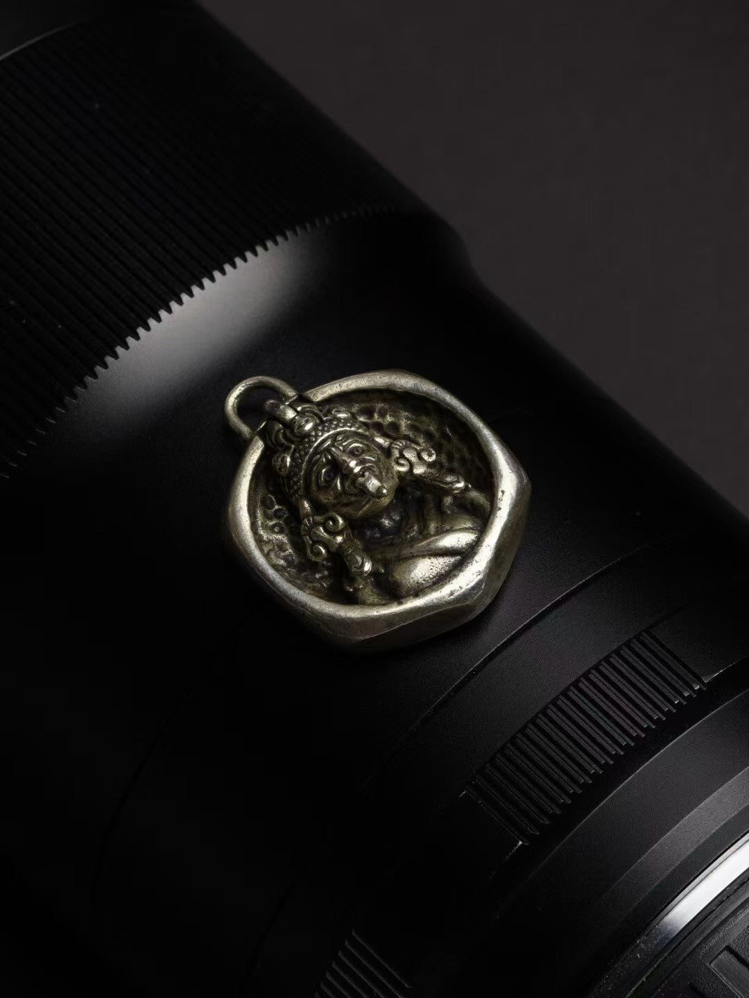 Zaki Lhamo guardian pendant inspired by Tibetan Buddhist jewelry culture, worn for love, protection, and inner harmony.