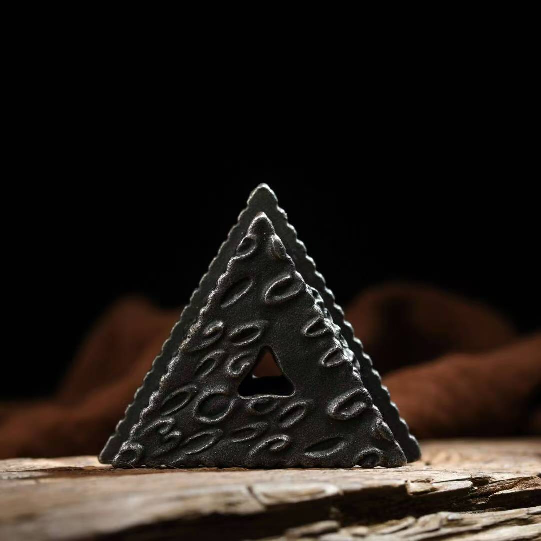 Alt Text: Handcrafted brass Vajra Phurba with an iron base, representing strength and protection. Perfect for enhancing meditation and ritual practice.