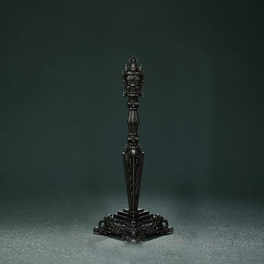 Classic Nepalese brass Vajra handcrafted as a Tibetan Buddhist ritual implement symbolizing wisdom and power.