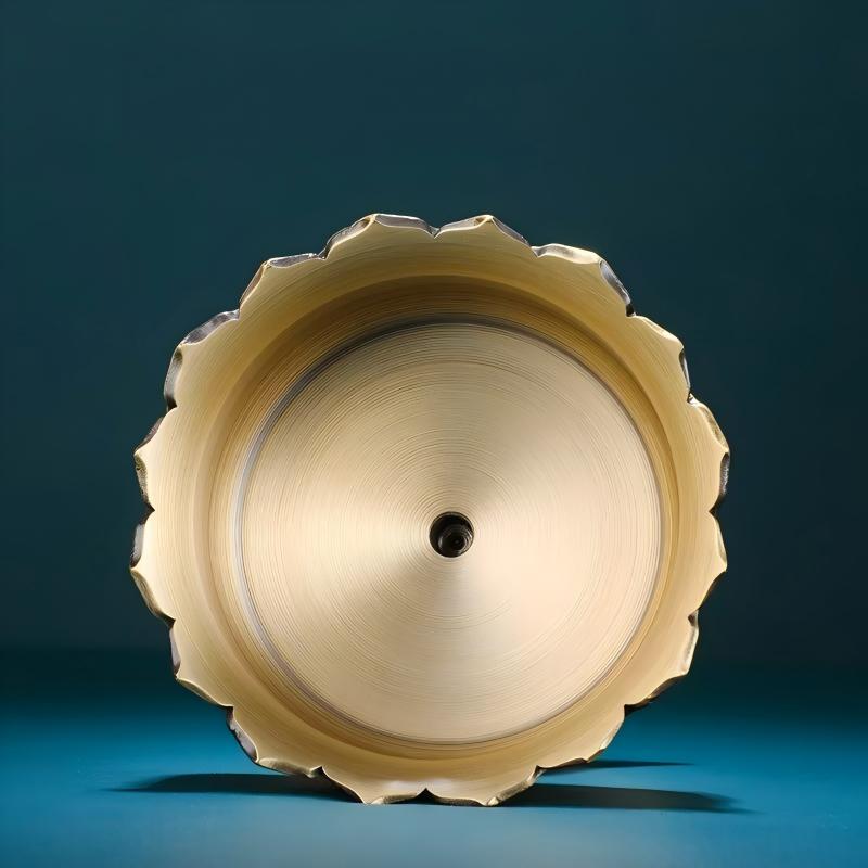 Traditional handcrafted copper butter lamp holder, Tibetan Buddhist offering light for sacred rituals and home altar, 5cm