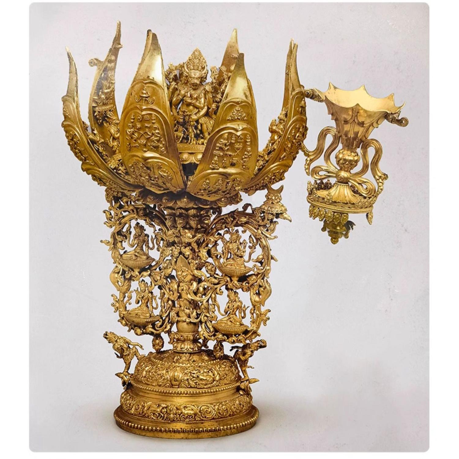 Artisan Tibetan silver earrings featuring four-direction square design for clarity, peace, and beauty.