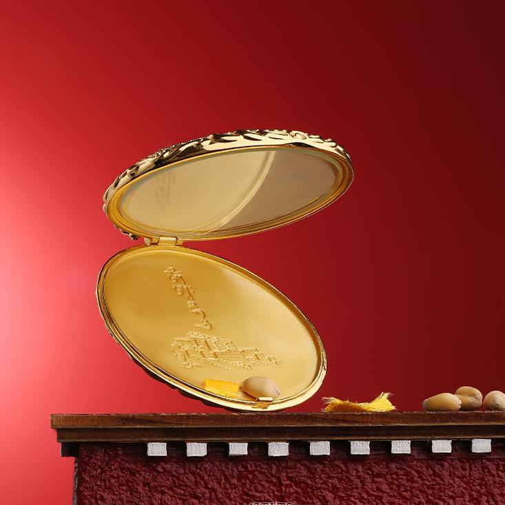 Tibetan Buddhist silver pendant featuring sacred Thangka motifs for protection.