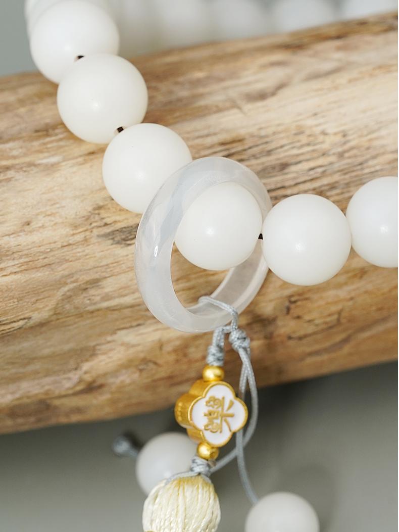 Elastic 26cm Bodhi handheld prayer accessory in Le Baiyu design