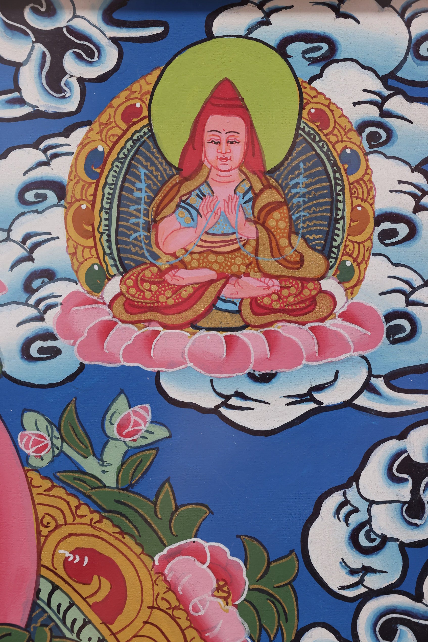 White Tara longevity protection thangka inspired by Tibetan Buddhist long life practices