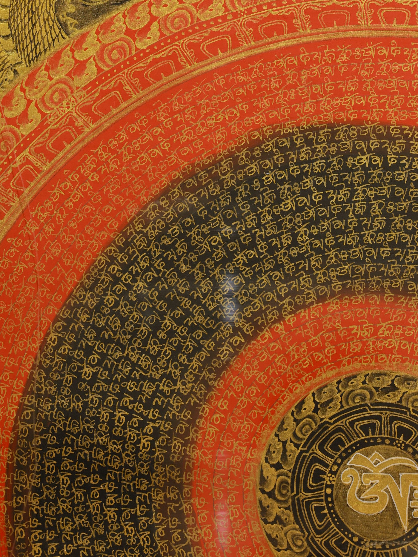 Alt text: “Tibetan Buddhist Dragon Mandala for spiritual awakening, meditation, and enlightenment.”