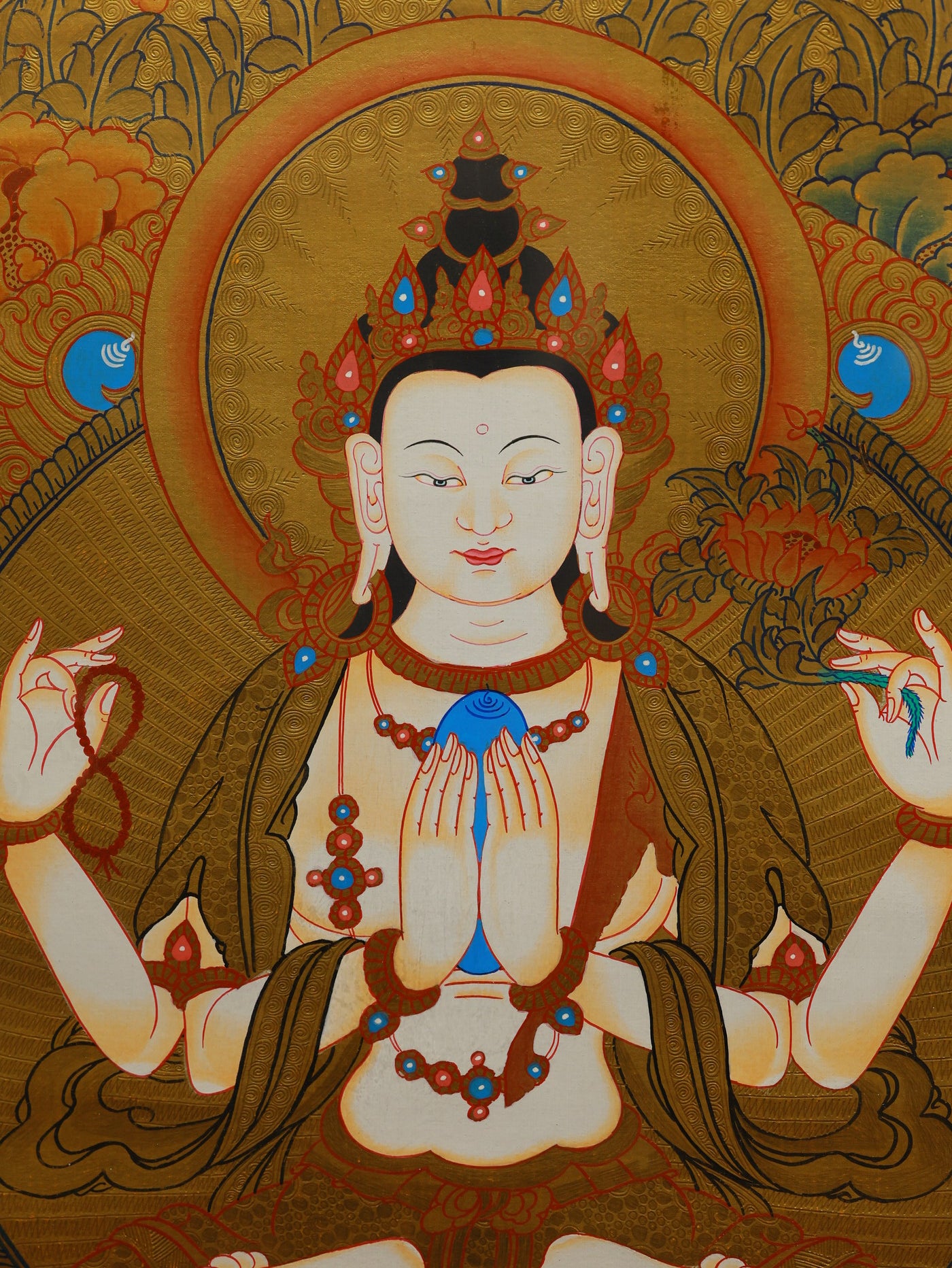 tibetan-buddhist-culture-golden-four-armed-avalokiteshvara-thangka-07.jpg
