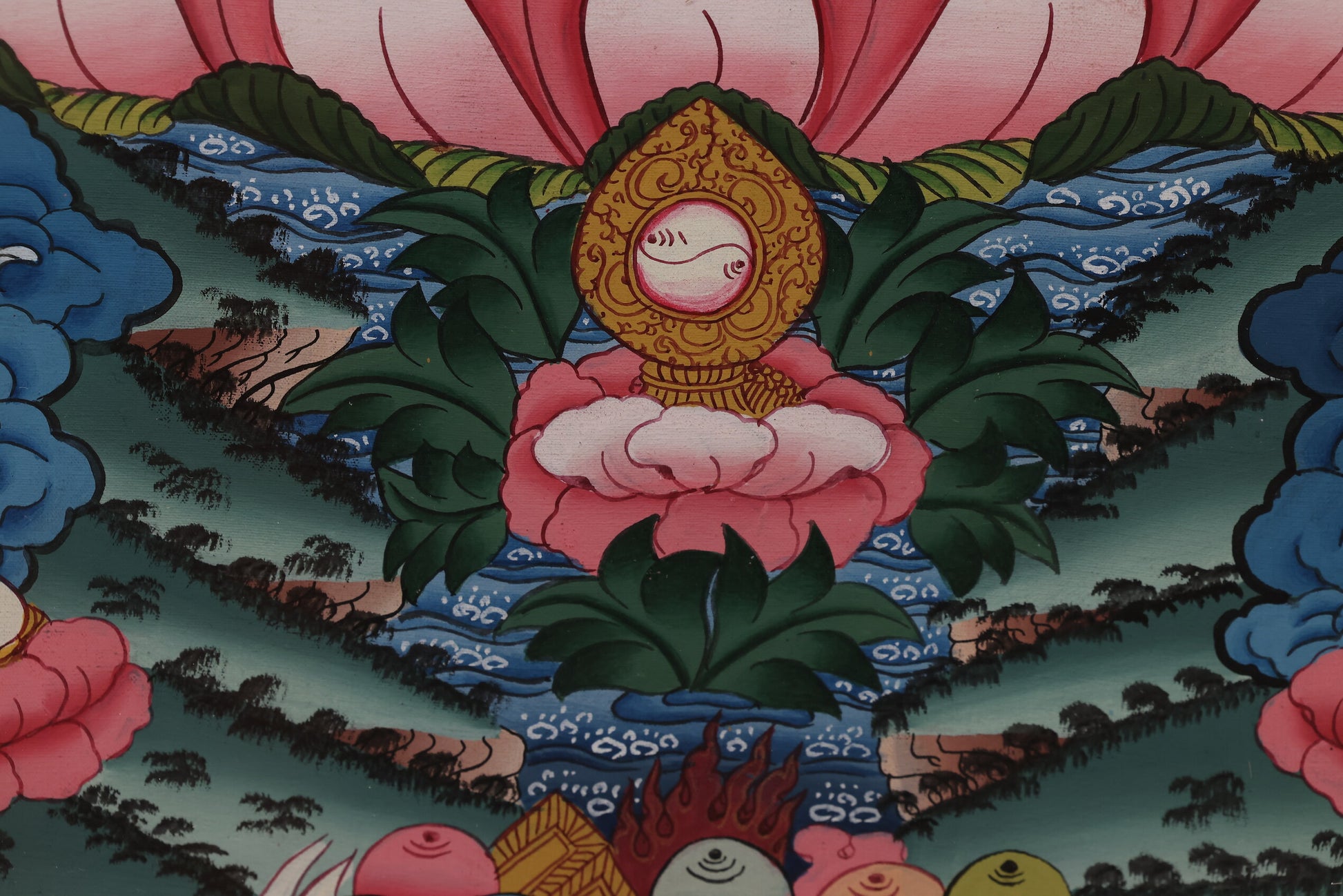 Tibetan Buddhist spiritual art, Shakyamuni Buddha Thangka