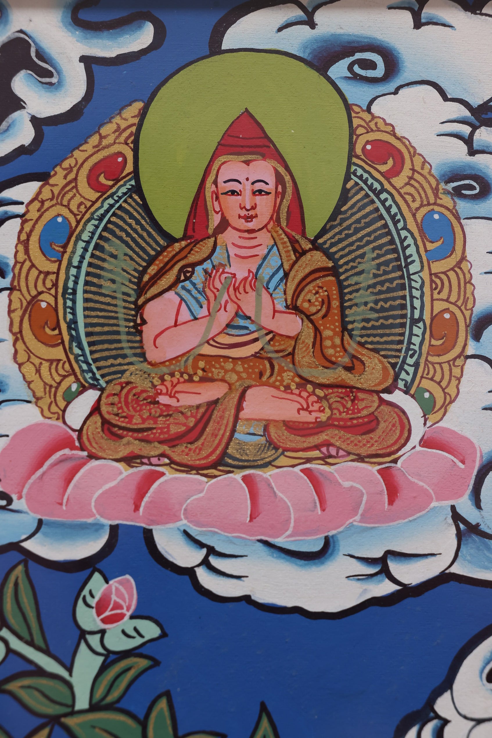 Wrathful protector deities in the Vajradhatu Mandala depicted with symbolic weapons and fierce expressions.