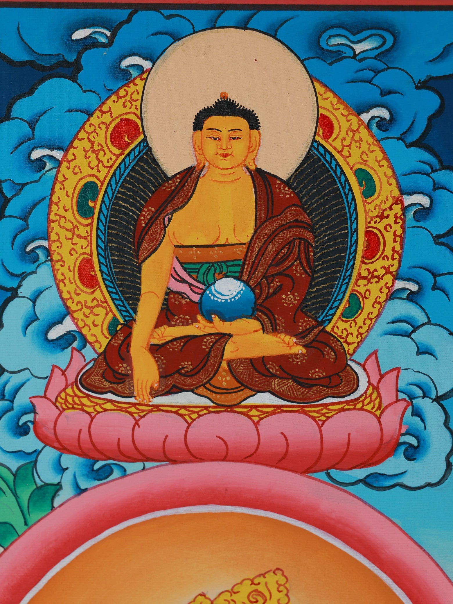 Bodhisattva White Tara thangka symbolizing longevity blessings and compassionate wisdom