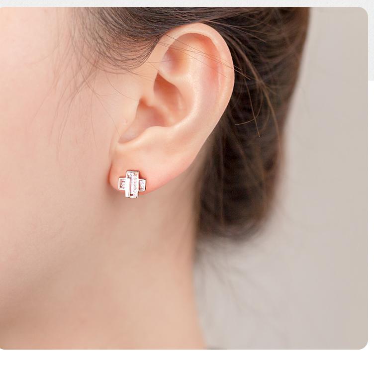 Dragon blessing earrings combining Tibetan symbolism with refined jewelry craftsmanship.