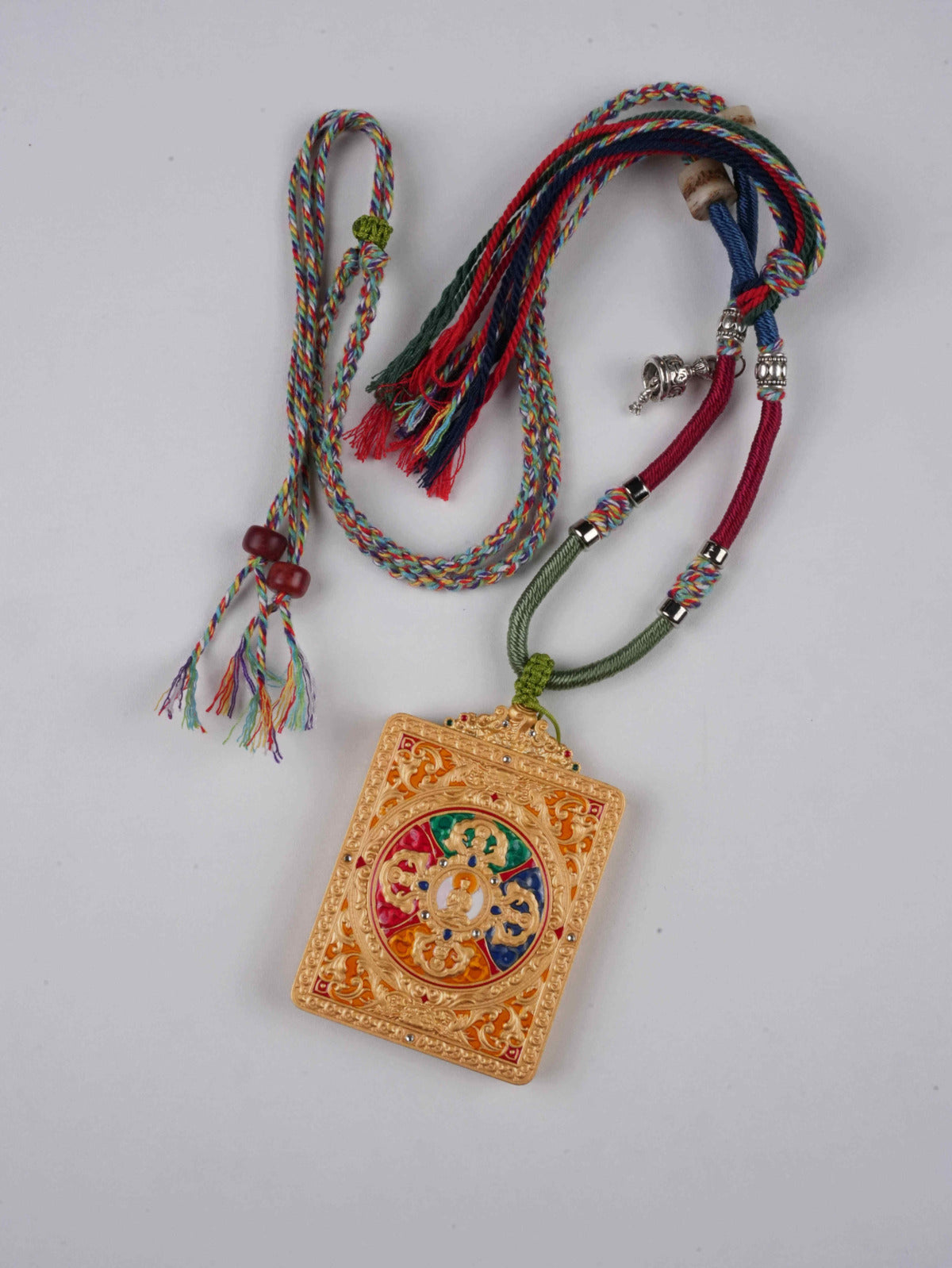  Handmade Tibetan Thangka of Green Tara, a spiritual Buddhist art piece crafted with natural mineral pigments and traditional methods.