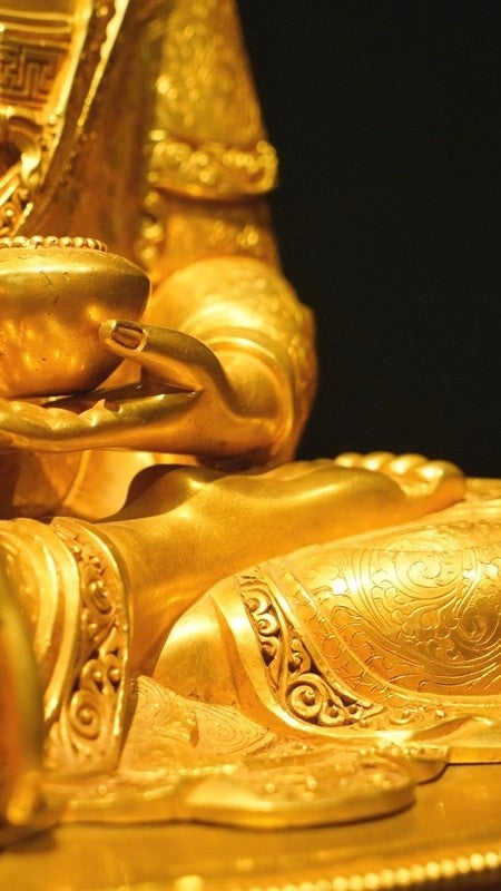 tibetan-buddhist-handcrafted-shakyamuni-buddha-statue-art-purple-copper.jpg
Alt Text: Handcrafted Tibetan-Buddhist Shakyamuni Buddha Statue made of purple copper, symbolizing peace, wisdom, and the path to enlightenment in Buddhist teachings.