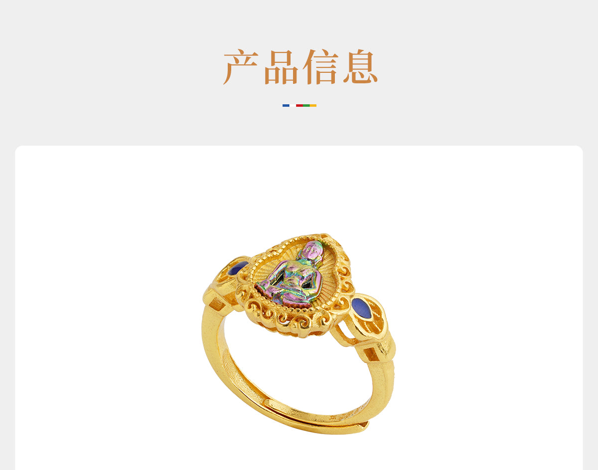 Tibetan Buddhist jewelry symbolizing well-being and prosperity.