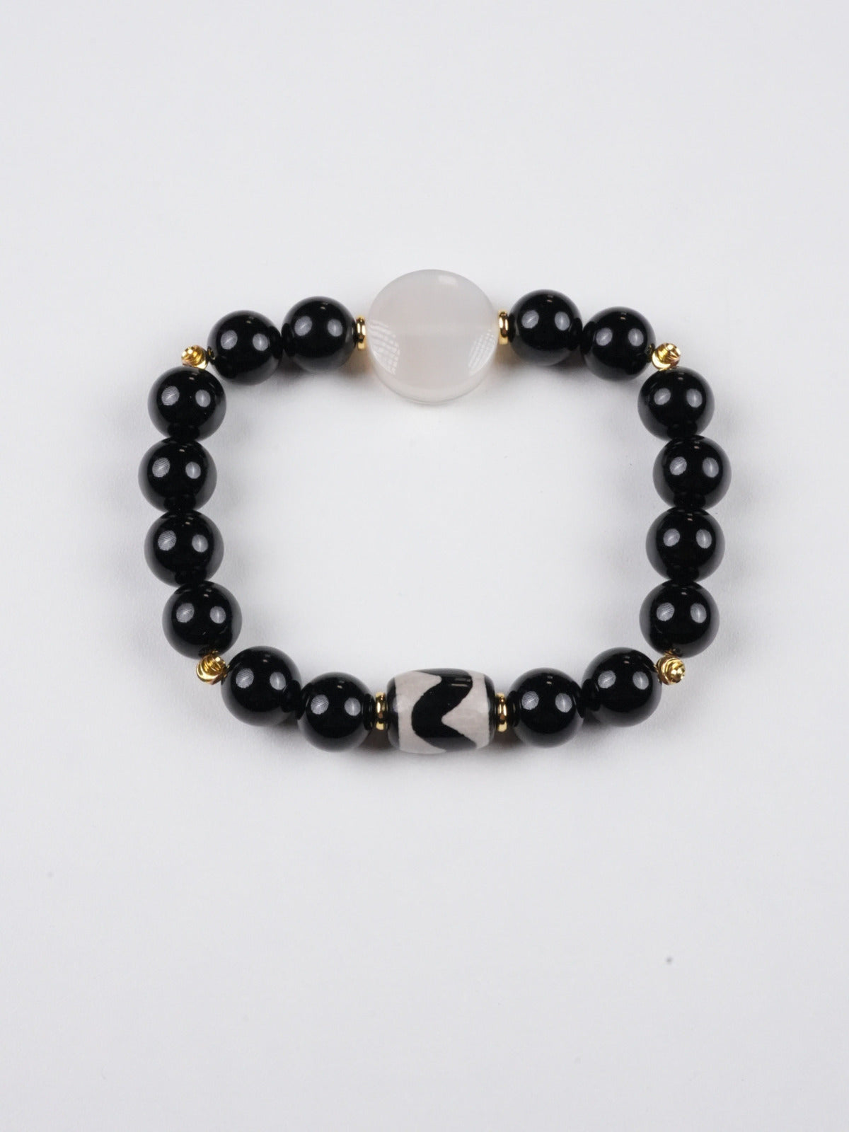 Tibetan Buddhist Hayagriva miniature thangka bracelet, delicately hand-painted on canvas with vibrant mineral pigments, embodying protection from obstacles and deep spiritual awakening.