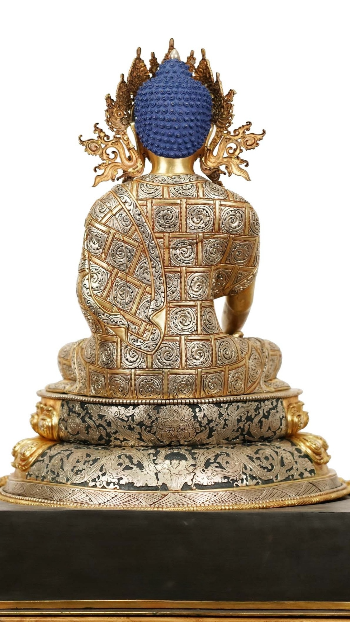 Shakyamuni Buddha statue for home shrine, handmade Tibetan Buddhist statues Buddha Statue-Art