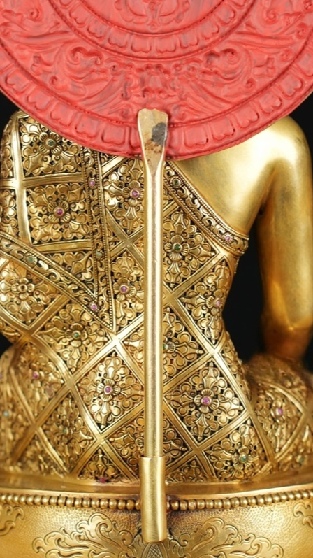 Tibetan Buddhist statues Shakyamuni Buddha Statue-Art meditation pose for shrine and home space