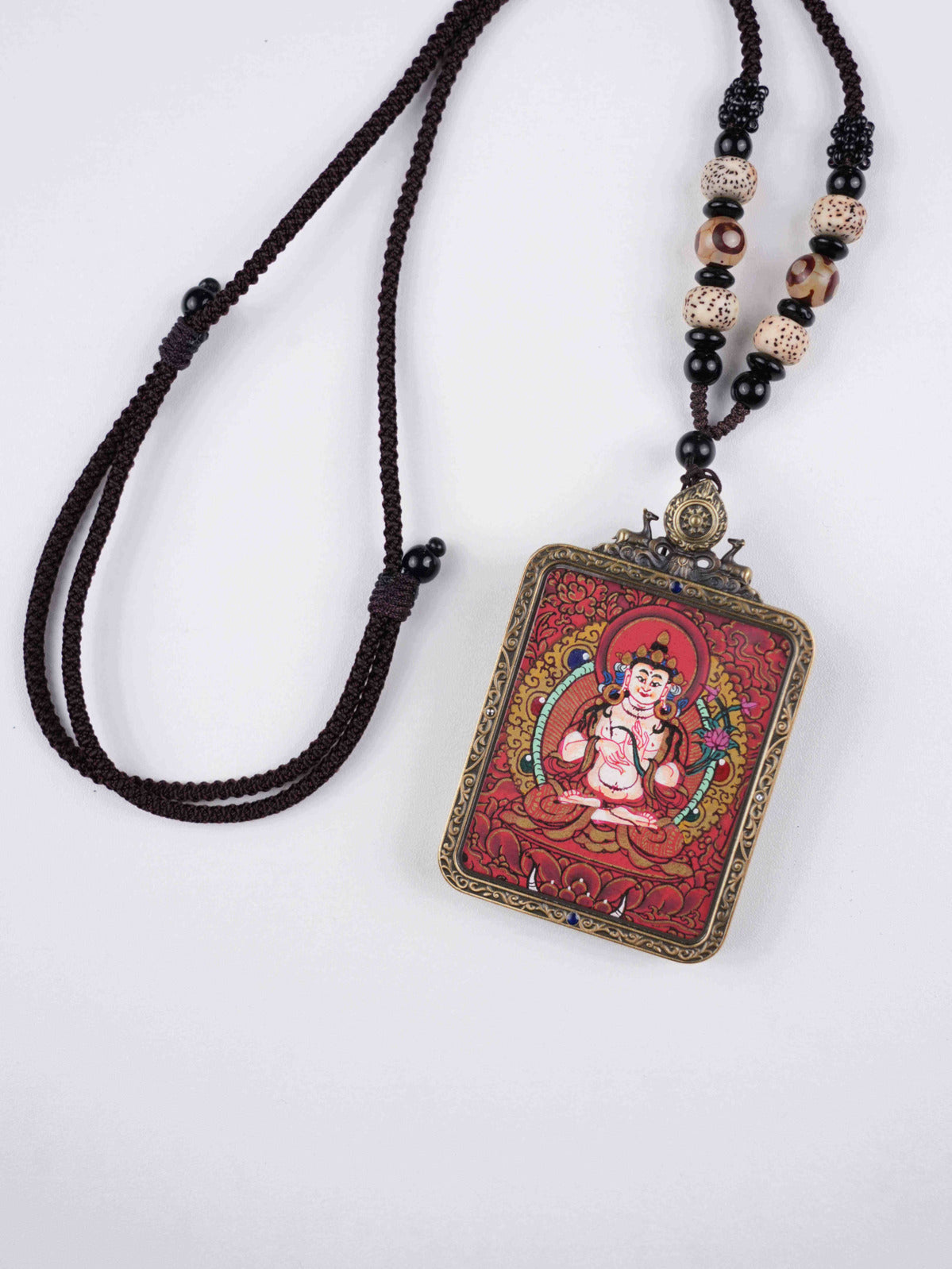 Avalokiteshvara Compassion Buddha Tibetan Thangka painting, crafted with Himalayan artistic heritage on premium canvas