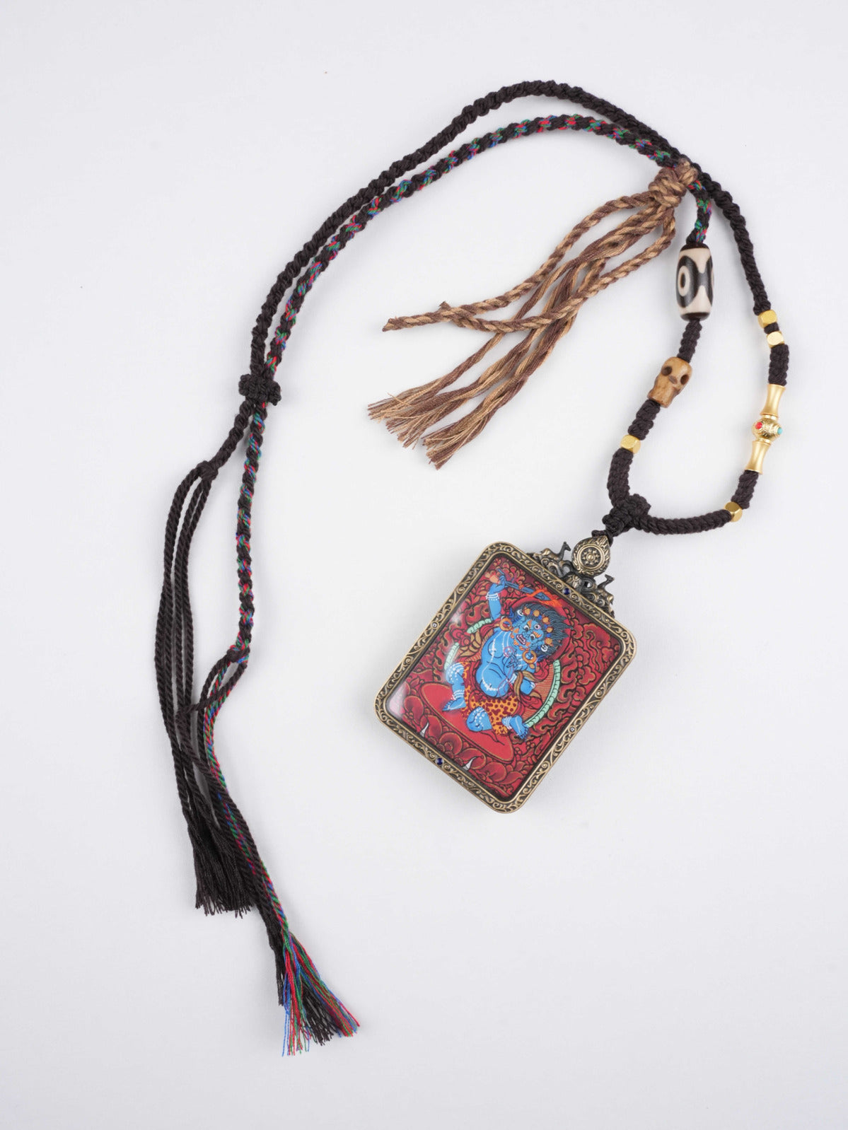 Green Tara Tibetan Thangka painting on handmade canvas, using ancient mineral pigments technique - Buddhist goddess of compassion for home shrine