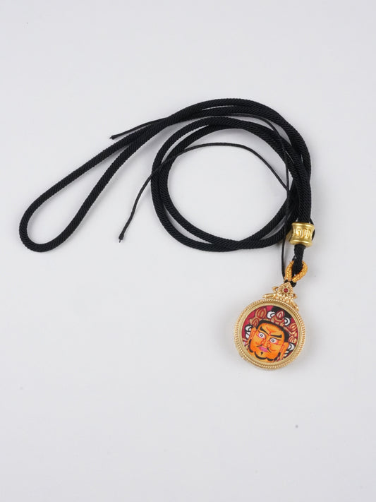 Alt: tibetan buddhist thangka painting of Avalokiteshvara, compassionate bodhisattva, hand-painted with mineral pigments - Tibetan Buddhist mercy deity