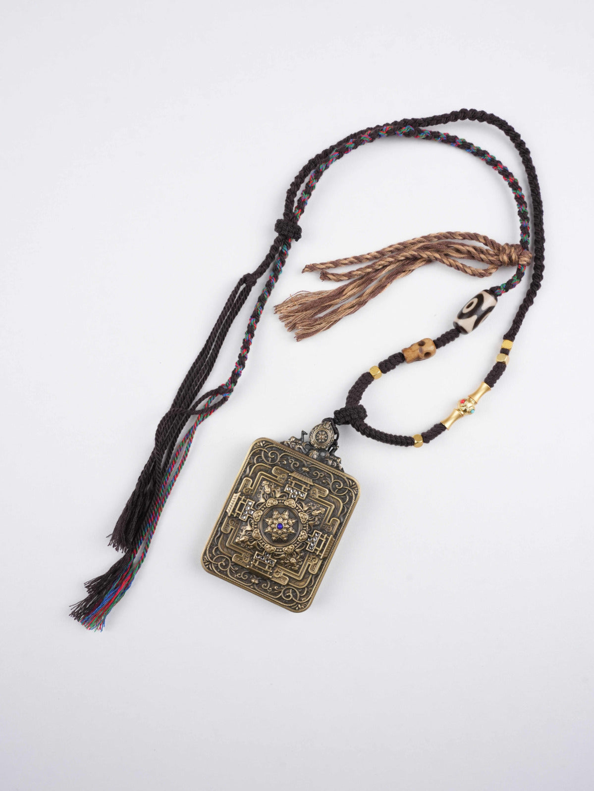 Tibetan Buddhist Thangka painting of Manjushri Bodhisattva wielding wisdom sword, detailed with gold pigments on traditional canvas - symbol of enlightened wisdom for study spaces and libraries