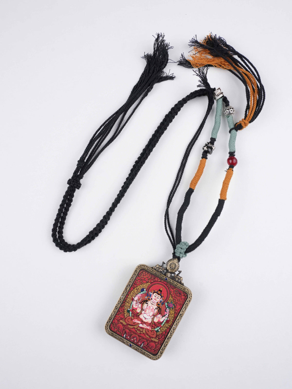 Traditional Tibetan Thangka of Avalokiteshvara (Chenrezig) - Compassionate