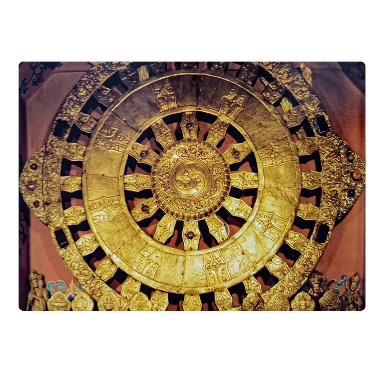 Tibetan Dzi Necklace crafted from sacred gemstones and silver, representing unity and wisdom.