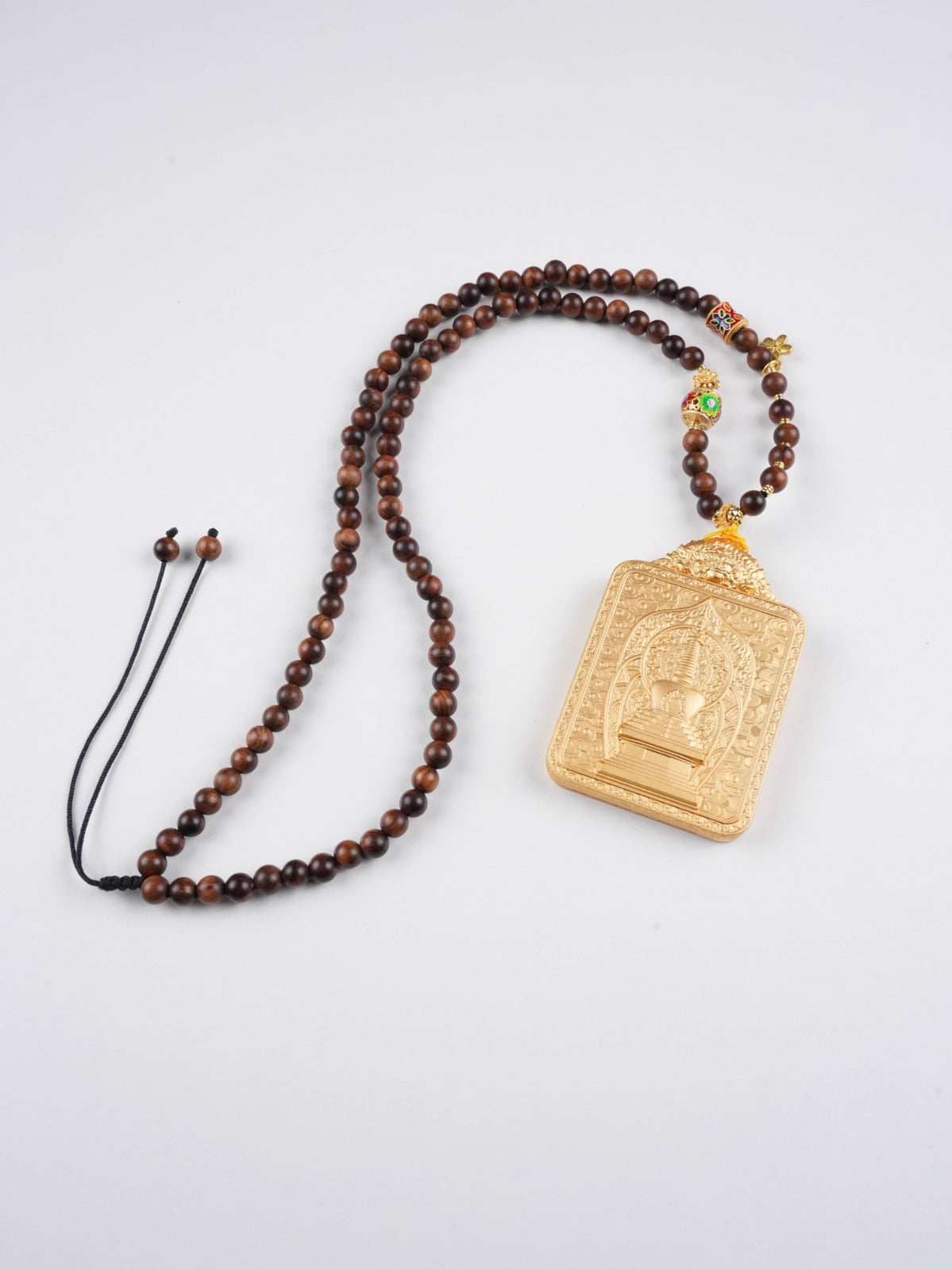 Traditional Tibetan thangka painting of Yellow Jambhala, a pure hand-painted spiritual art for good fortune.