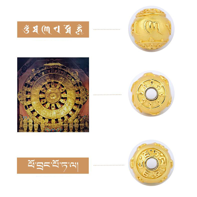 Tibetan Buddhist Mala Necklace with Lapis, Agate, Amber, Jade, and 925 Silver – Symbol of Spiritual Protection