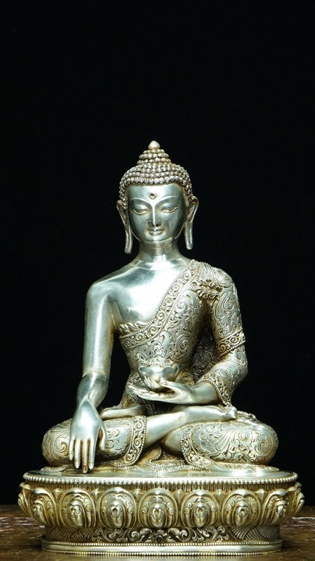 tibetan-buddhist Amitabha Buddha Statue, traditional Tibetan art

Tibetan Buddhist Amitabha Buddha statue, showcasing traditional Tibetan craftsmanship and vibrant mineral paints. A sacred addition to your spiritual space.