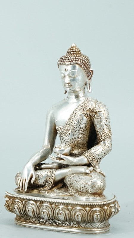 tibetan-buddhist Amitabha Buddha Statue-Art, mineral pigments, handmade

Handmade Amitabha Buddha statue, painted with mineral pigments in the Tibetan Buddhist style. Ideal for spiritual practitioners seeking wisdom and peace.