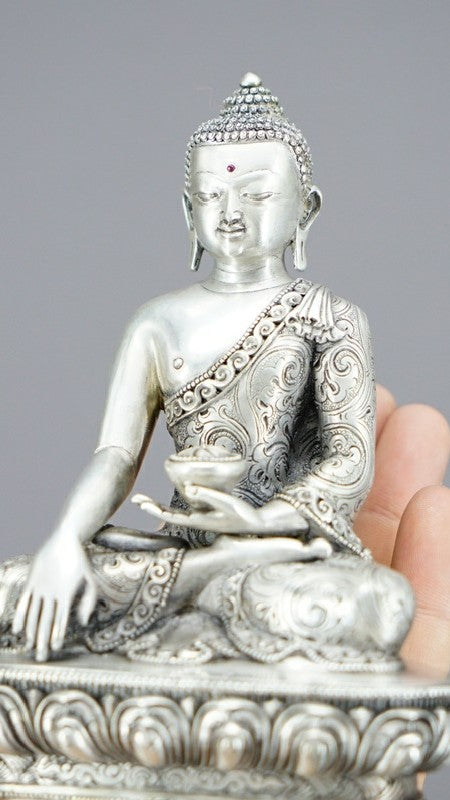 tibetan-buddhist Tibetan Buddhist Statue, Amitabha Buddha purple copper.jpg

Alt text: "Tibetan Buddhist Amitabha Buddha statue made of purple copper, handcrafted and painted, embodying compassion and eternal wisdom."