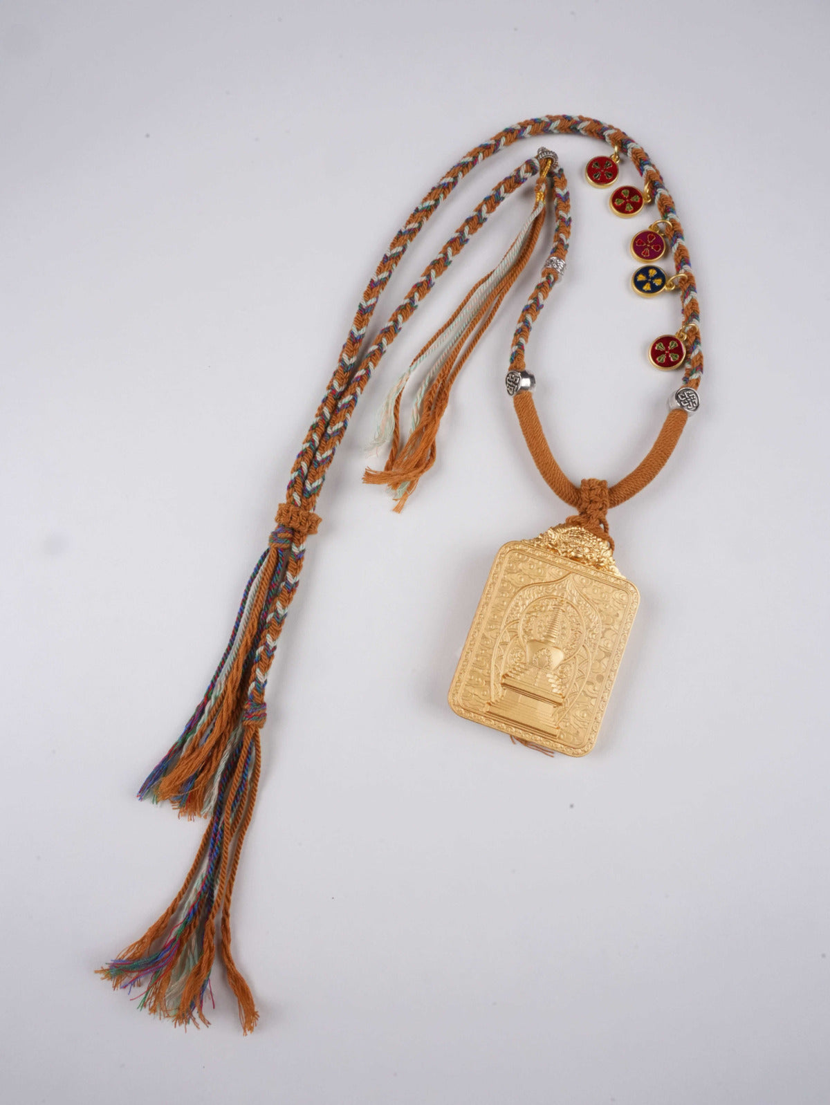 Tibetan Buddhist Mahakala Thangka with Six Arms - Meticulously Handcrafted Sacred Art with Natural Mineral Pigments