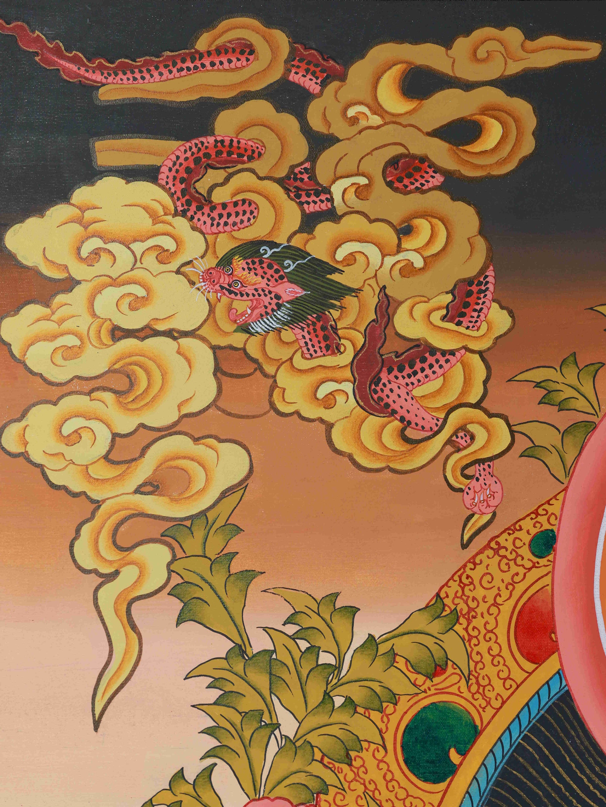 Sacred White Tara Thangka - Pure Hand Painted Tibetan Buddhist Spiritual Art